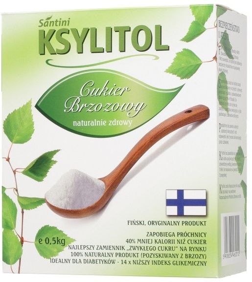 KSYLITOL 500 g - SANTINI (FINLANDIA)