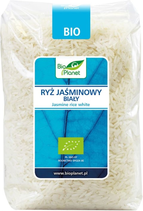 RYŻ JAŚMINOWY BIAŁY BEZGLUTENOWY BIO 1 kg - BIO PLANET