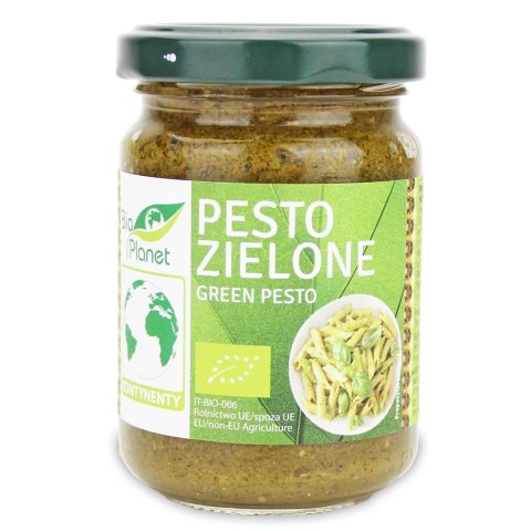 PESTO ZIELONE Z BAZYLII BIO 140 g - BIO PLANET
