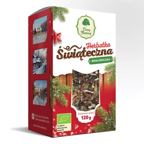 HERBATKA ŚWIĄTECZNA BIO 120 g - DARY NATURY (PRODUKT SEZONOWY)