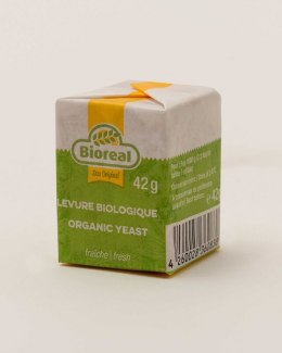 DROŻDŻE ŚWIEŻE BIO 42 g - BIOREAL