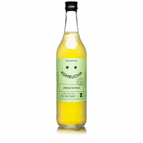 KOMBUCHA Z ZIELONEJ HERBATY BIO 270 ml - DELIKATNA