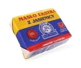 MASŁO EKSTRA TRADYCYJNE KOSTKA (82 % TŁUSZCZU) 200 g - JASIENICA