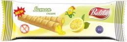 RURKI KUKURYDZIANE Z KREMEM O SMAKU CYTRYNOWYM BEZGLUTENOWE 18 g - BALILA