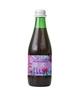 KOMBUCHA O SMAKU JAGÓD ACAI (JUICY LIFE ACAI BERRIES) BIO 330 ml - KOMBUCHA BY LAURENT (PRODUKT SEZONOWY)