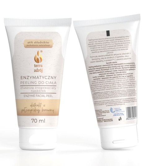 PEELING ENZYMATYCZNY DO TWARZY 70 ml - TERRA ZDRÓJ (SERIA BOROWINOWA)