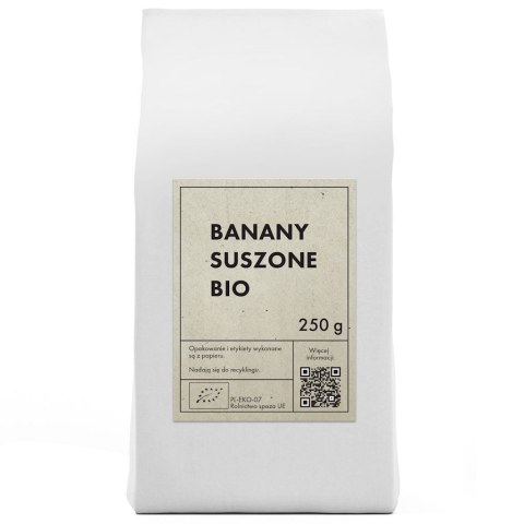 BANANY SUSZONE BIO 250 g - THE PLANET