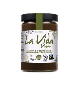 KREM CZEKOLADOWO - ORZECHOWY FAIR TRADE BEZGLUTENOWY BIO 600 g - LA VIDA VEGAN