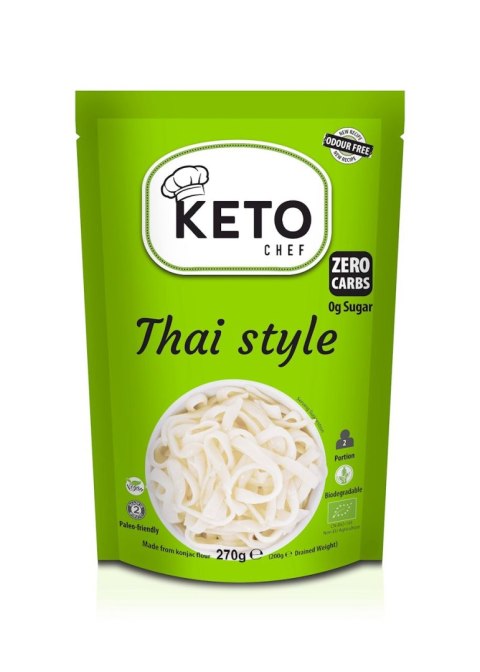 MAKARON (KONJAC) THAI STYLE BEZGLUTENOWY BIO 270 g (200 g) - KETO CHEF