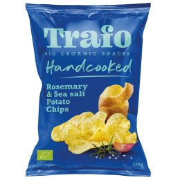 CHIPSY ZIEMNIACZANE Z ROZMARYNEM I SOLĄ MORSKĄ BIO 125 g - TRAFO