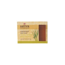 MYDŁO W KOSTCE DO CIAŁA TRAWA CYTRYNOWA 125 g - SATTVA (AYURVEDA)