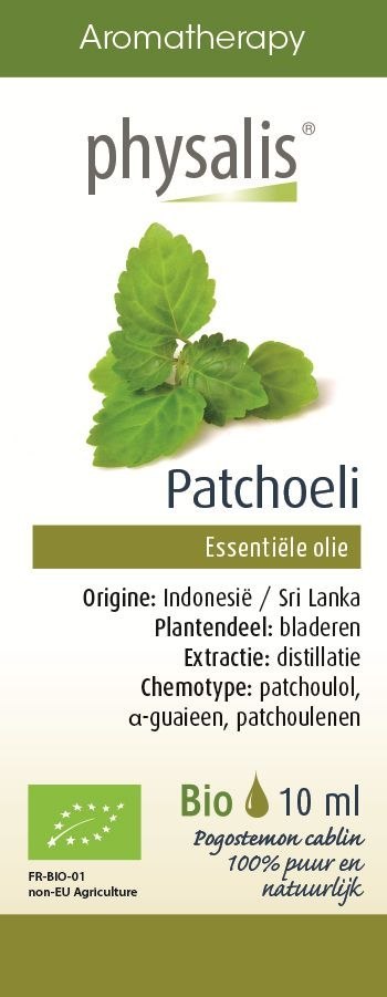 OLEJEK ETERYCZNY PACZULA BIO 10 ml - PHYSALIS