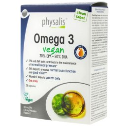 OMEGA-3 VEGAN 30 KAPSUŁEK - PHYSALIS