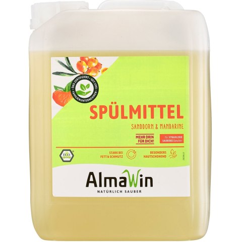 PŁYN DO MYCIA NACZYŃ ROKITNIKOWO - MANDARYNKOWY (KONCENTRAT) ECO 5 L - ALMAWIN