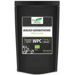 BIAŁKO SERWATKOWE NATURALNE (WPC 77) BIO 150 g - BIO PLANET