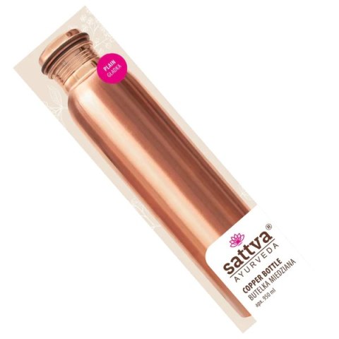 BUTELKA MIEDZIANA PLAIN 950 ml - SATTVA (AYURVEDA)