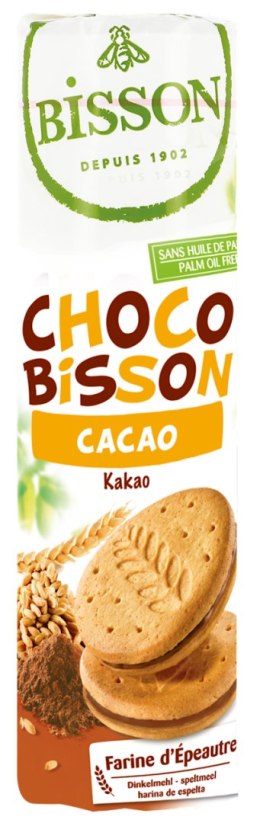 CIASTKA MARKIZY ORKISZOWE Z KREMEM KAKAOWYM BIO 300 g - BISSON