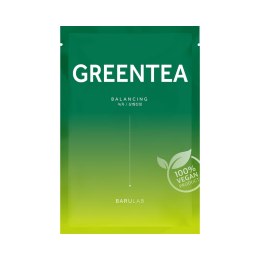 MASECZKA KOREAŃSKA DO TWARZY W PŁACHCIE HERBATA ZIELONA 23 g - BARULAB