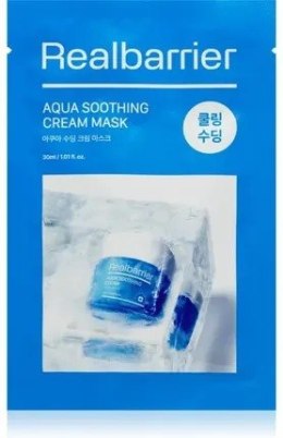 MASECZKA KOREAŃSKA W PŁACHCIE AQUA SOOTHING CREAM 30 ml - REAL BARRIER