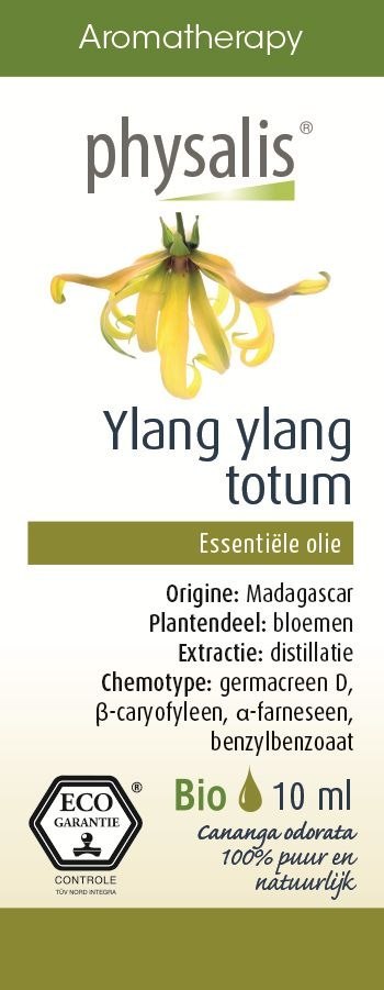 OLEJEK ETERYCZNY YLANG YLANG TOTUM BIO 10 ml - PHYSALIS