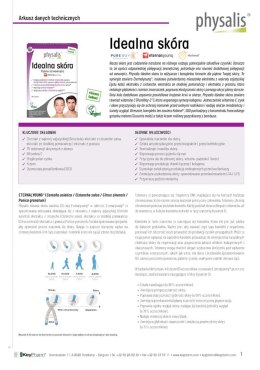 TABLETKI NA IDEALNĄ SKÓRĘ 30 szt.- PHYSALIS