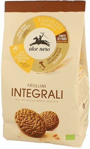 CIASTKA PEŁNOZIARNISTE BIO 350 g - ALCE NERO