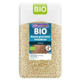 KASZA GRYCZANA NIEPALONA BEZGLUTENOWA BIO 1 kg - NATURAVENA