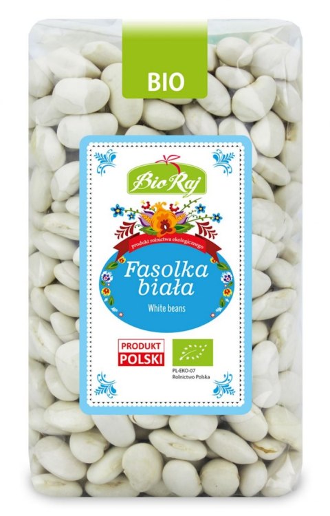 FASOLKA BIAŁA BIO (POLSKA) 500 g - BIO RAJ